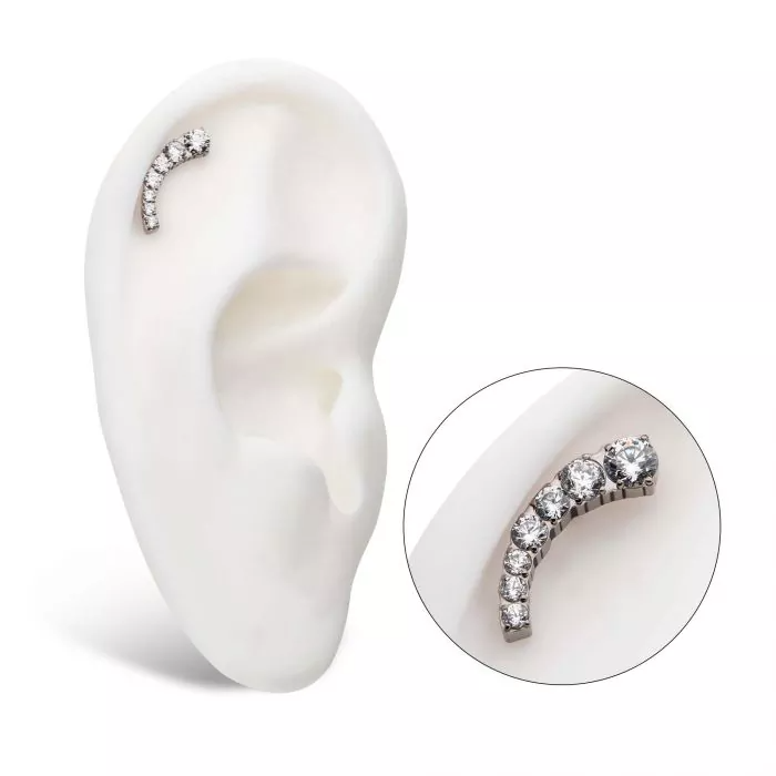 7-Gem Tapered Cluster