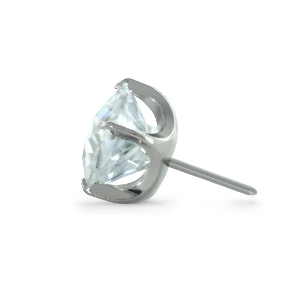 Pentagon Prong-Set Single Gem