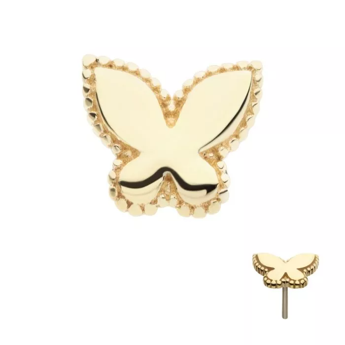 Beaded Edge Butterfly