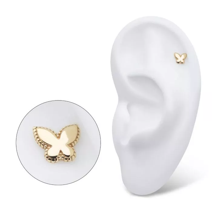 Beaded Edge Butterfly