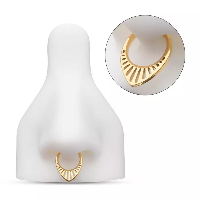 24k Gold Teardrop Clicker