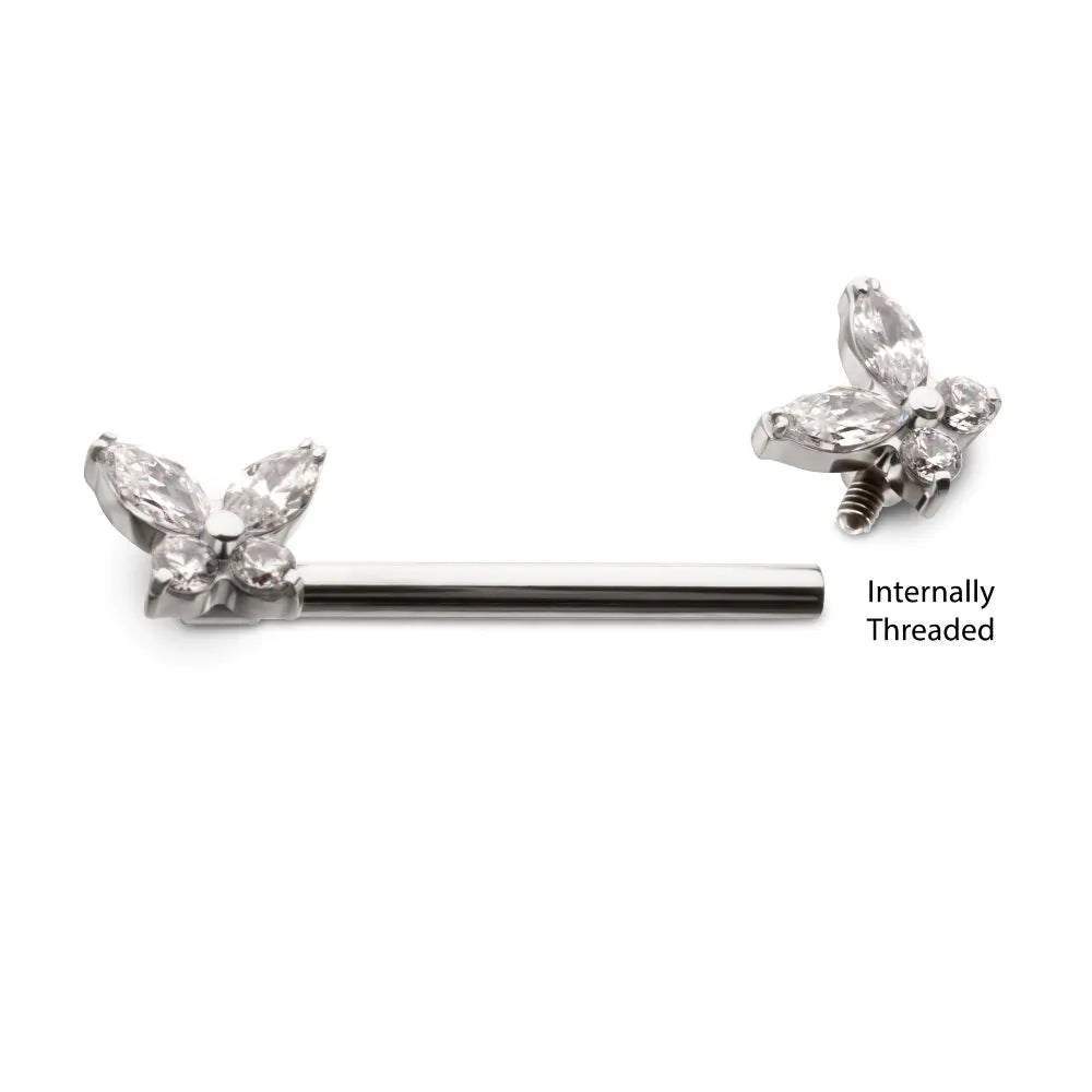 Butterfly Nipple Barbell