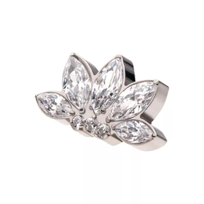 8-Gem Marquise Fan