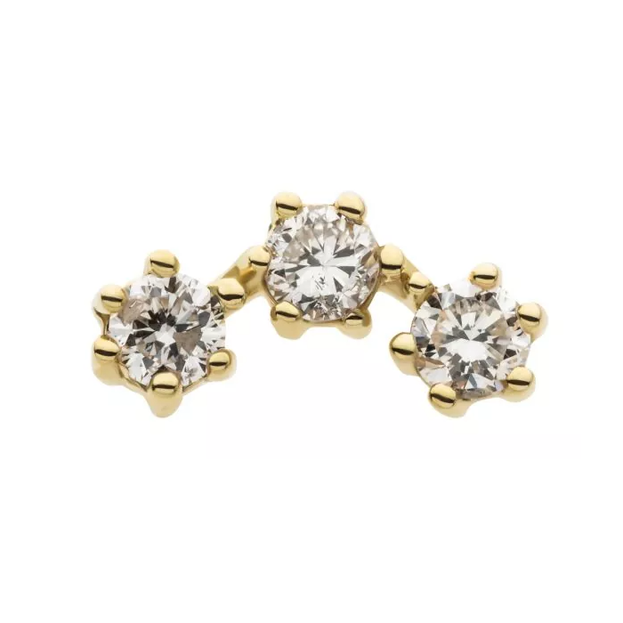 14k Gold Diamond Constellation