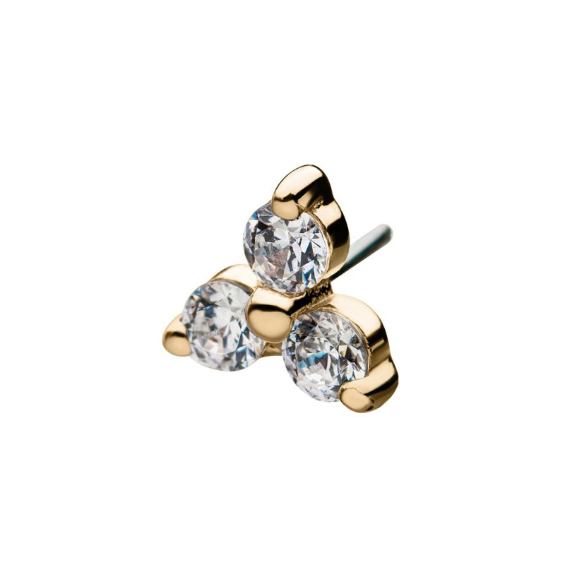 14k Gold Trinity