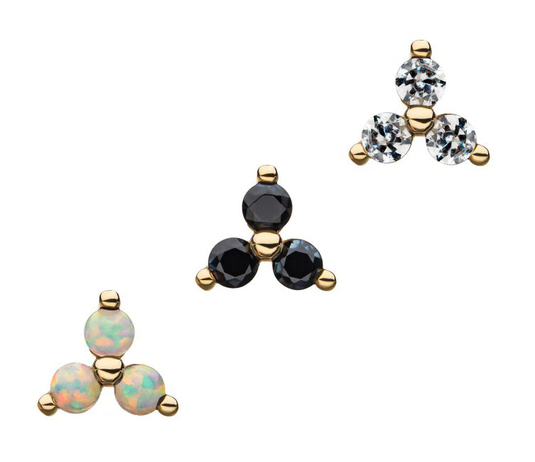14k Gold Trinity