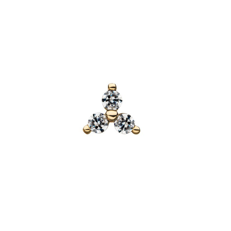 14k Gold Trinity