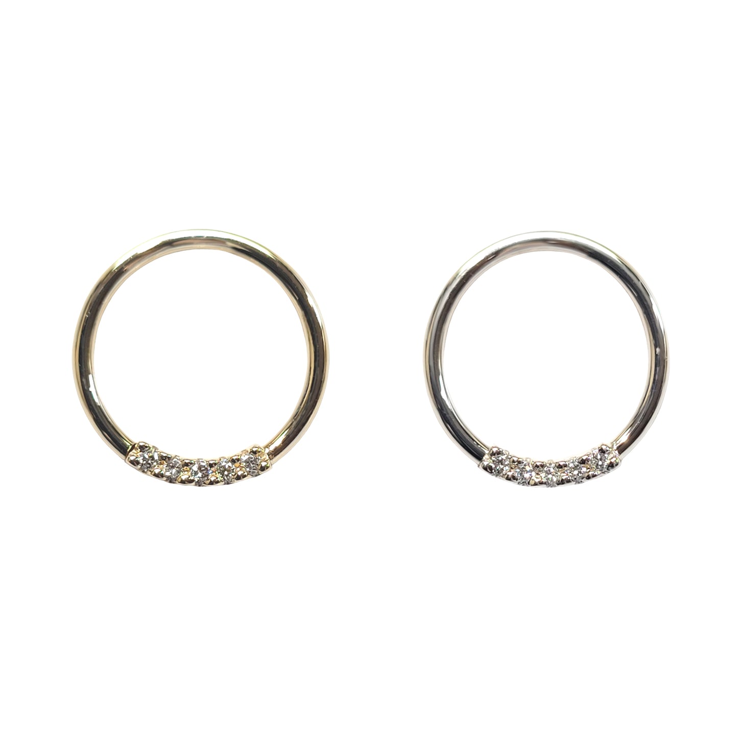 5-Gem Seam Ring