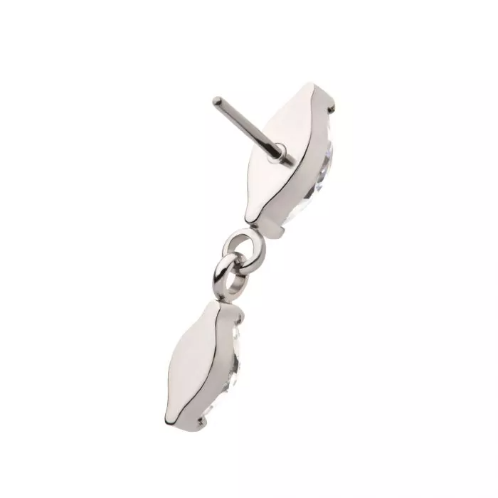 Double Marquise Dangle