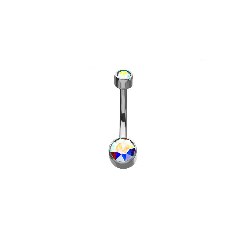 Bezel Navel Barbell