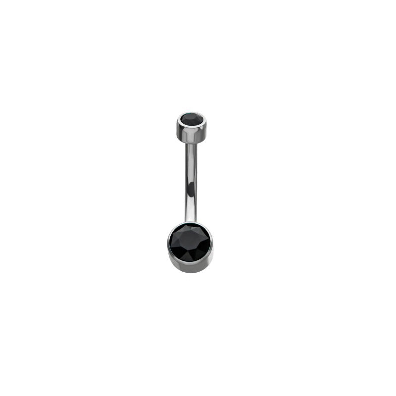 Bezel Navel Barbell
