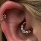 Prong-Set 5 Gem Seamless Ring