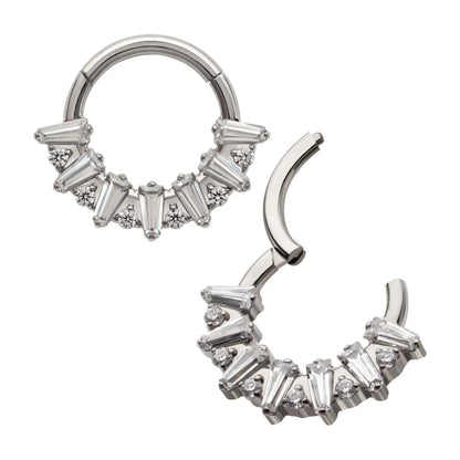 Baguette Crown Swarovski® Clicker