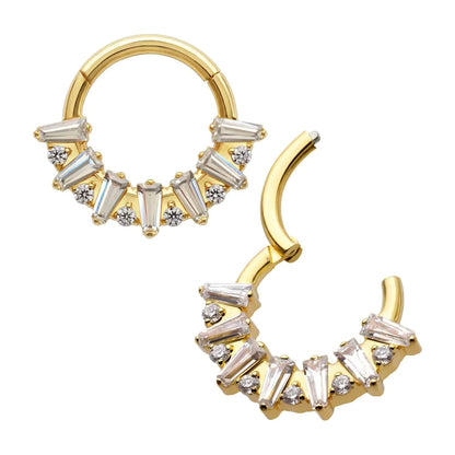 Baguette Crown Swarovski® Clicker