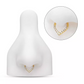 24k Gold Teardrop Swarovski® Clicker