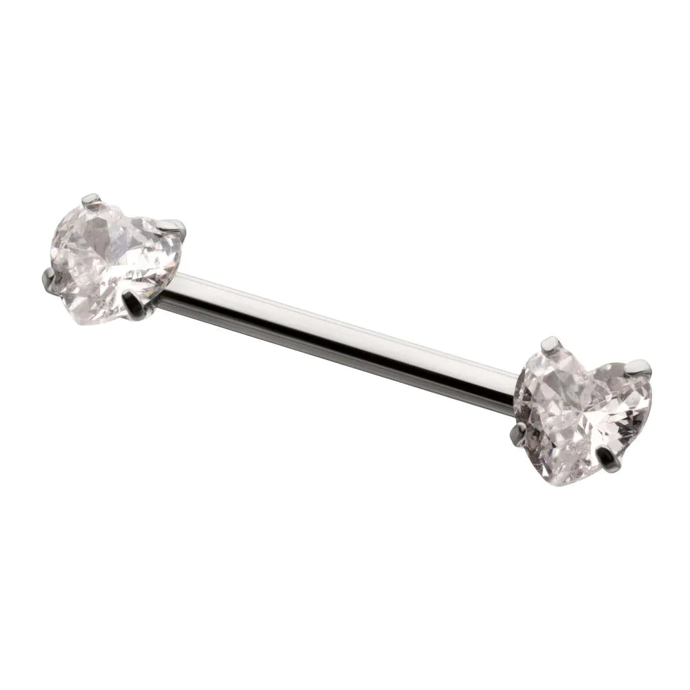 Heart Nipple Barbell