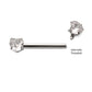 Heart Nipple Barbell