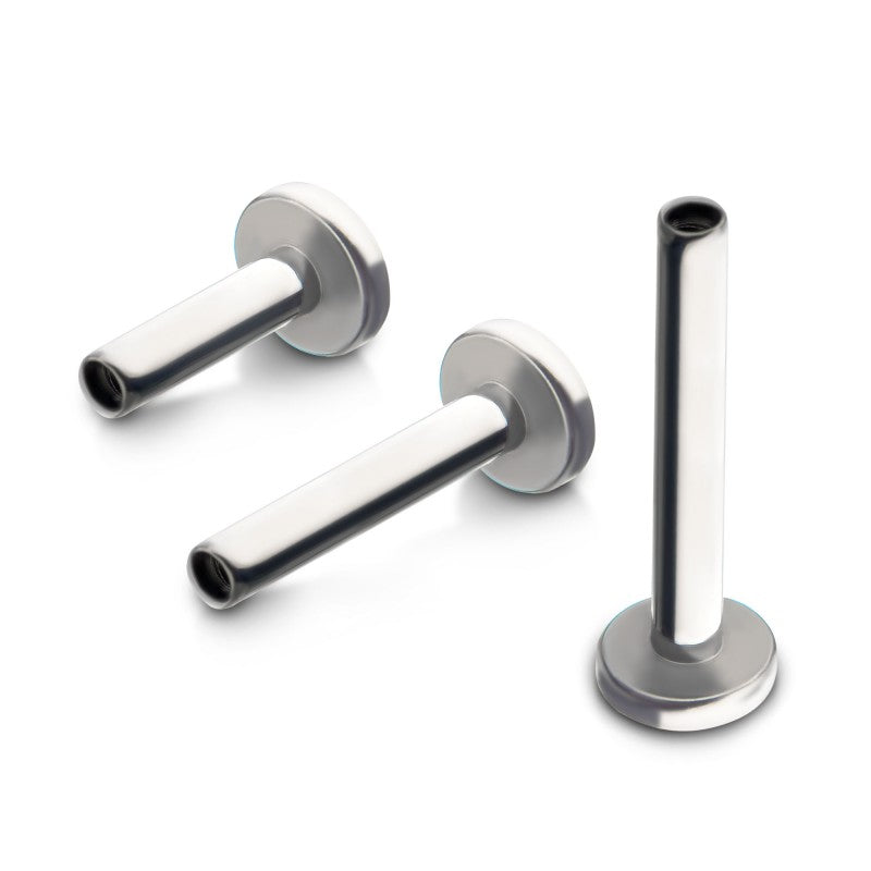 Threaded I Post Perfect Image | Invictus Body Jewelry Titanium Internally Threaded ...
